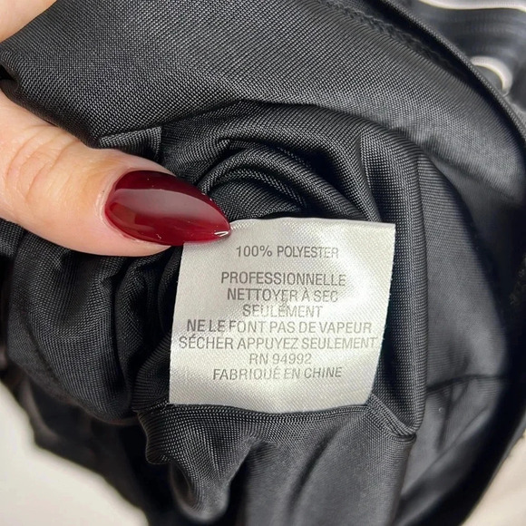 Jonathan Simkhai Black & White Striper Mesh Mixed Media Shirt - Picture 13 of 14